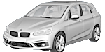BMW F45 U2A02 Fault Code